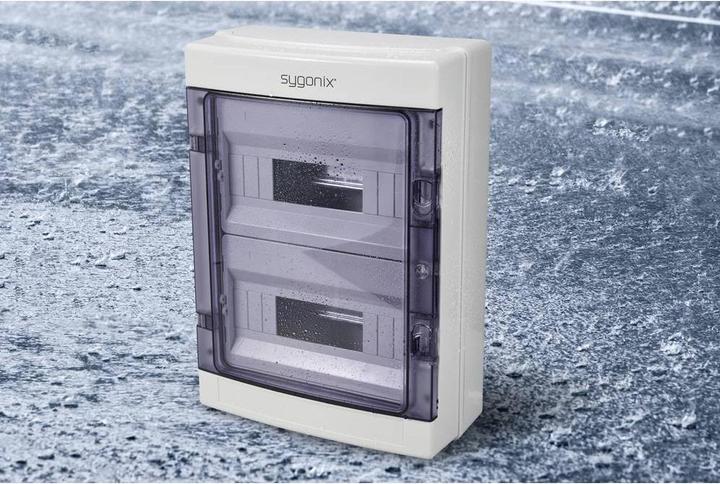 Actual product image Sygonix SY-6696060 Kleinverteiler Oberflächenmontage Anzahl Teilungen = 24 Anza