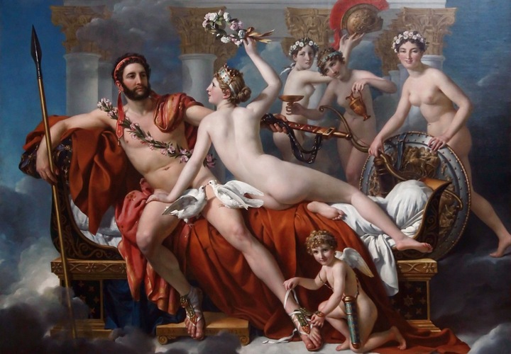 Immagine prodotto Grafika Kids Puzzle 204 pezzi Jacques-Louis David: Marte disarmato da Venere, 1 (204 pezzi)