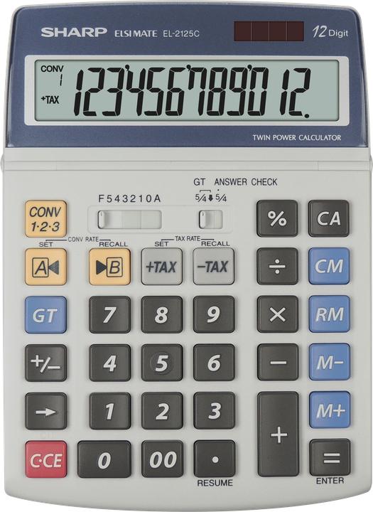 Produktbild Sharp El-2125c (Solarzellen, Batterien)