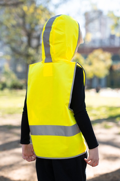 Produktbild Korntex Kinderweste mit Hoodie (S)