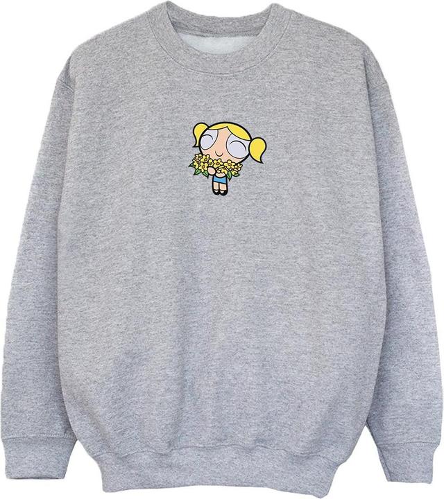Produktbild The Powerpuff Girls Girls Bubbles Flower Sweatshirt Mädchen (140, 146)