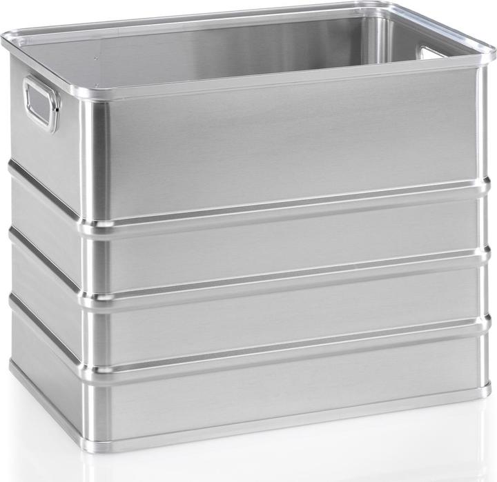 Produktbild Gmöhling Transportkasten, stapelbar, ungelocht, verschiedene Grössen (43 cm, 120 l)