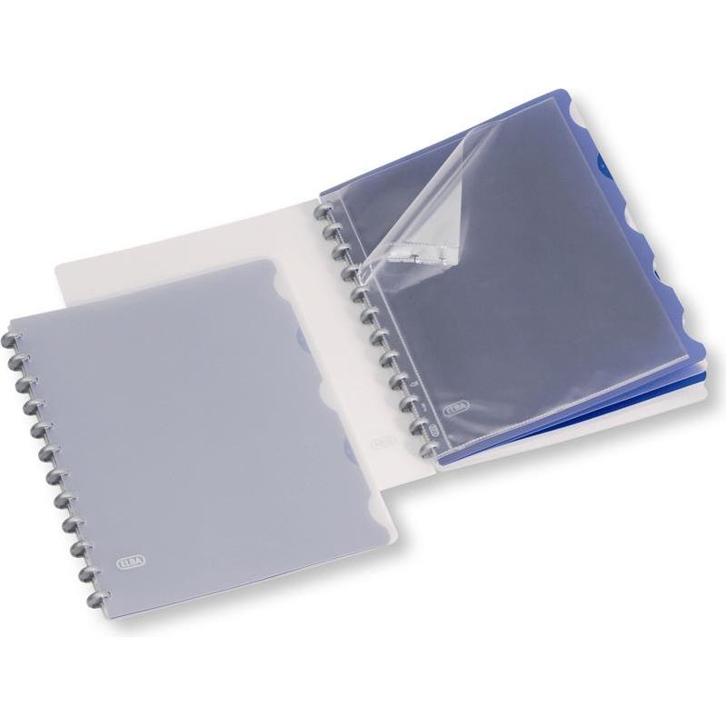 Elba, Mappe, Vario-zipp ringband image profi kleurloos Transparent Ringmappe (A4, 1 x)