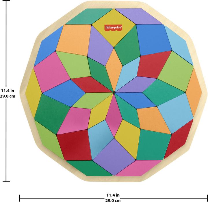 Image du produit Fisher-Price Puzzle mandala (41 pièces)