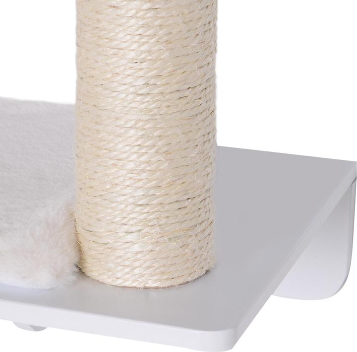 Actual product image PawHut Cat tree for wall mounting (50 cm, White)