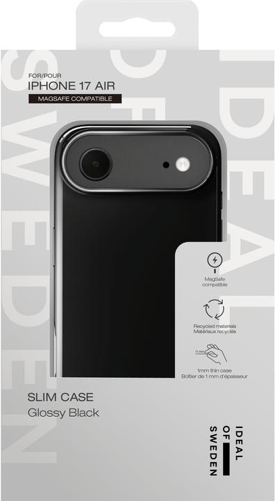 Actual product image iDeal Of Sweden MagSafe Slim Case Glossy Black (Apple iPhone Air)