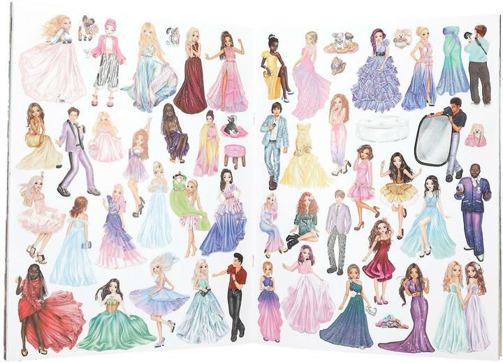 Actual product image Magni DEPESCHE TOPModel Sticker World Glamour