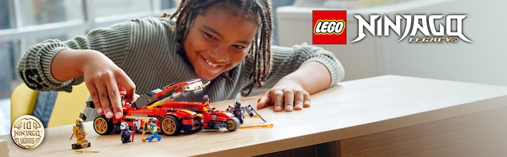 Actual product image LEGO X-1 Ninja Supercar (71737, LEGO Ninjago)