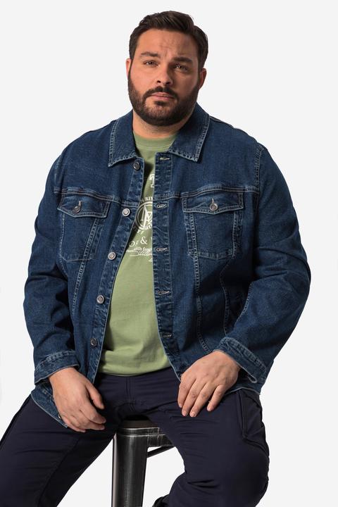 Produktbild John F. Gee Jeansjacke, stonewashed, Knopfleiste, bis 84/86 (80)