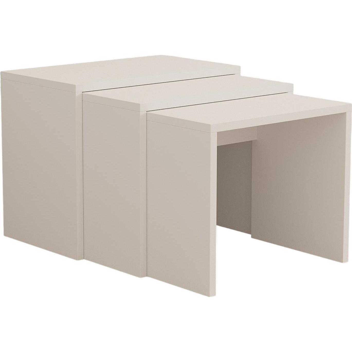 Hanah Home, Couchtisch + Beistelltisch, Parker (50 x 29.6 x 40 cm)