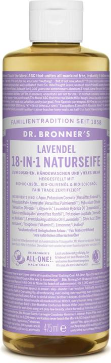 Immagine prodotto Dr. Bronner's 18-IN-1 Lavanda (Sapone liquido, 475 ml)
