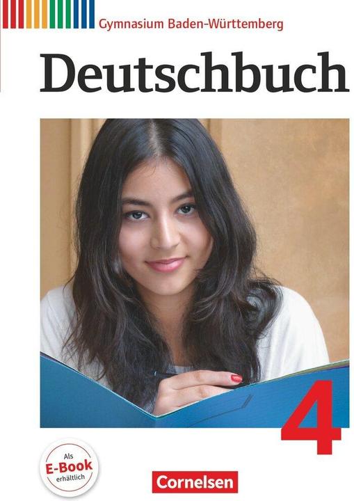 Produktbild Deutschbuch Gymnasium 4 8. Schuljahr. Schülerbuch. BW (Deutsch, Christina Peter-Brutscher, Christoph Fischer, Claudia Mutter, Cornelia Gerstung-Mitsch, Dirk Milchraum, Greda Sieber, Ina Cattaneo, Manuela Wölfel, Michael Dengler, Peter Imhof, Stefan Metzger, 2015)