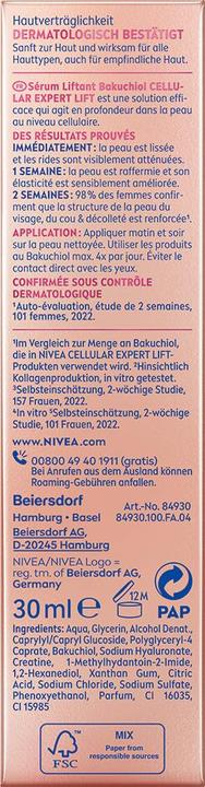Produktbild NIVEA Cellular Expert Lift 3-Zonen Lift Serum (30 ml)