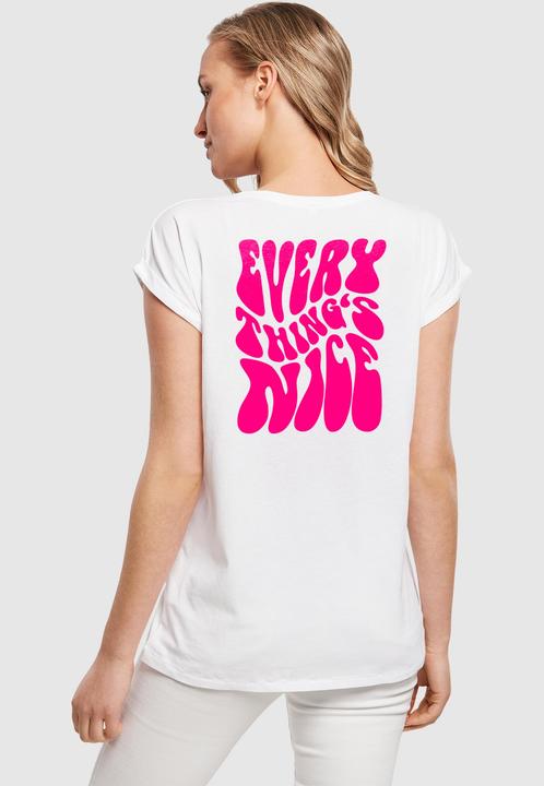 Produktbild Mister Tee MisterTee Everything Is Nice Ladies Extended Shoulder Tee - 195243 (M)