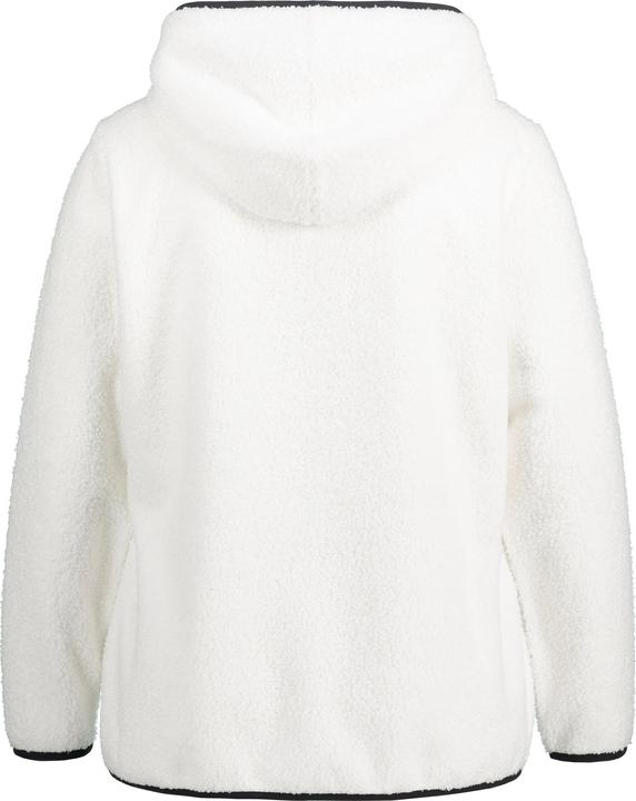 Produktbild Ulla Popken Fleece-Hoodie, Koordinaten-Druck, Zipptaschen, Langarm (46, 48)