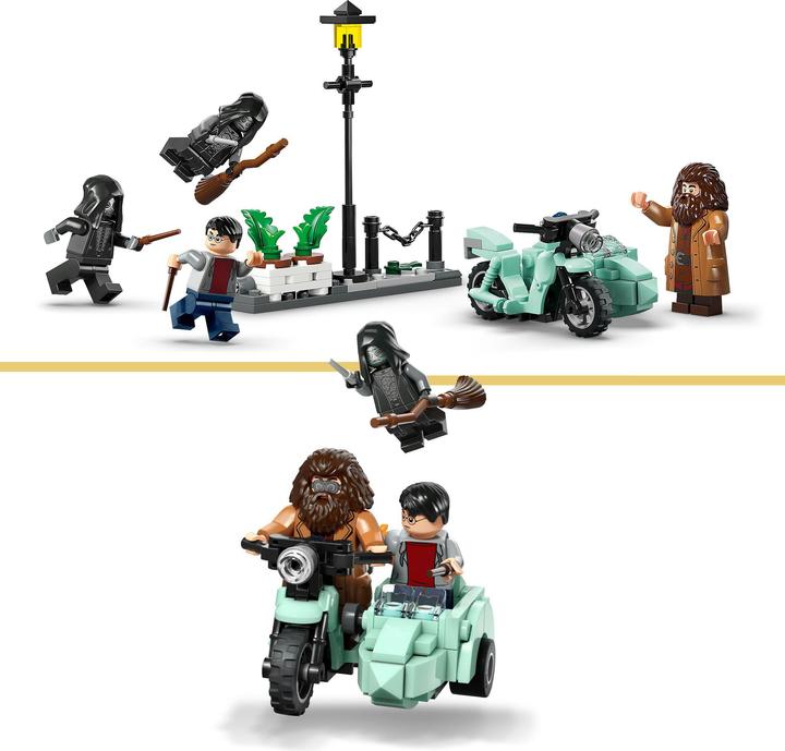 Actual product image LEGO Hagrids und Harrys Flucht aus dem Ligusterweg (76459, LEGO Harry Potter)