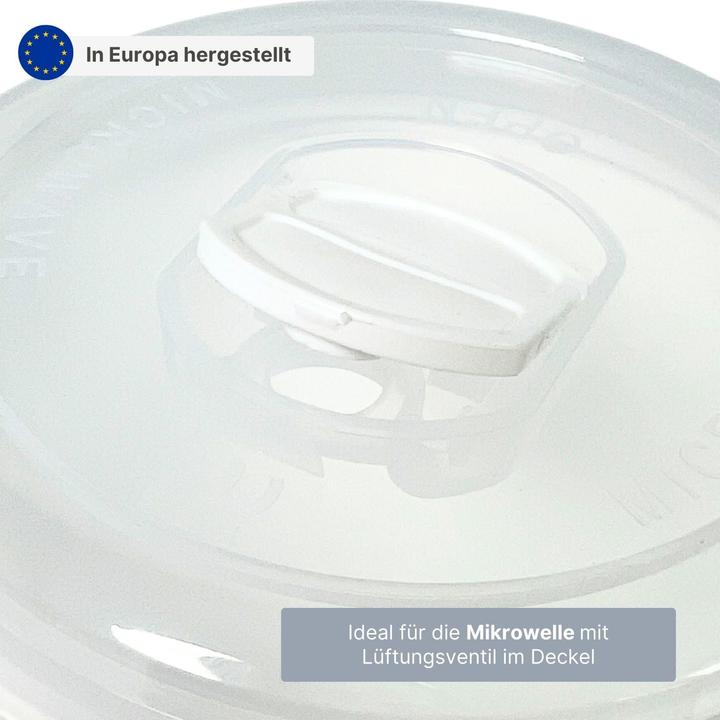 Produktbild Hobby Mikrowellen-Tasse mit Henkel Mikrowellen-Becher Lunchbecher Suppen-Mug (620 ml, 1 x)