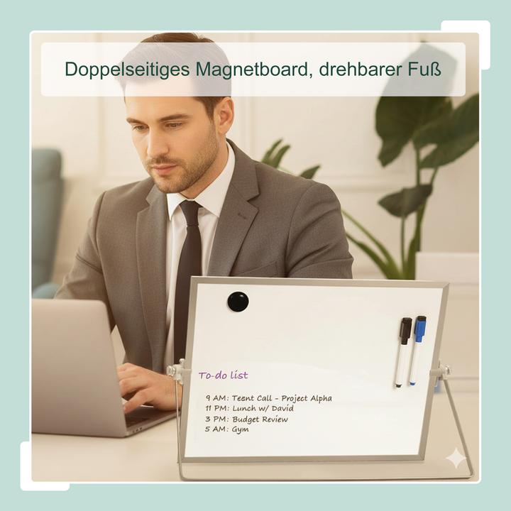 Image du produit Relaxdays Whiteboard Tisch (30 x 20 cm)