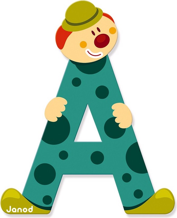 Immagine prodotto Janod Clown lettera A