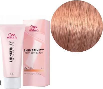 Actual product image Wella Shinefinity Zero Lift Glaze 60ml 07/34 (07, 34 Red)