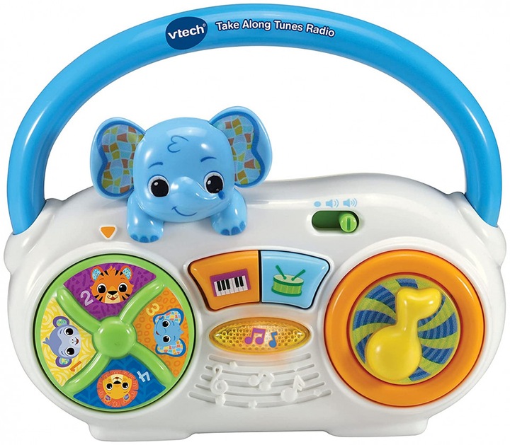 Immagine prodotto VTech 533303 Baby Interactive My First Radio con 60+ melodie (versione inglese) 6+ mesi (Inglese)