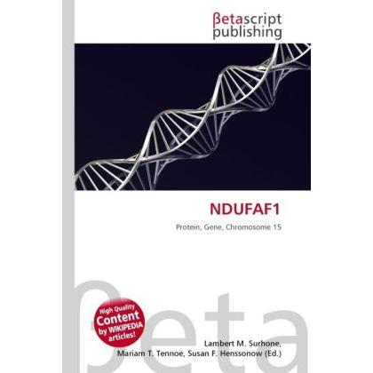 Thumbnail - Ndufaf1, Fachbücher von Lambert M. Surhone, Miriam T. Timpledon, Susan F. Marseken