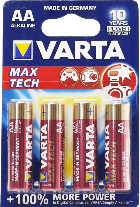Produktbild Varta LongLife Max Power (4 Stk., AA, 2980 mAh)