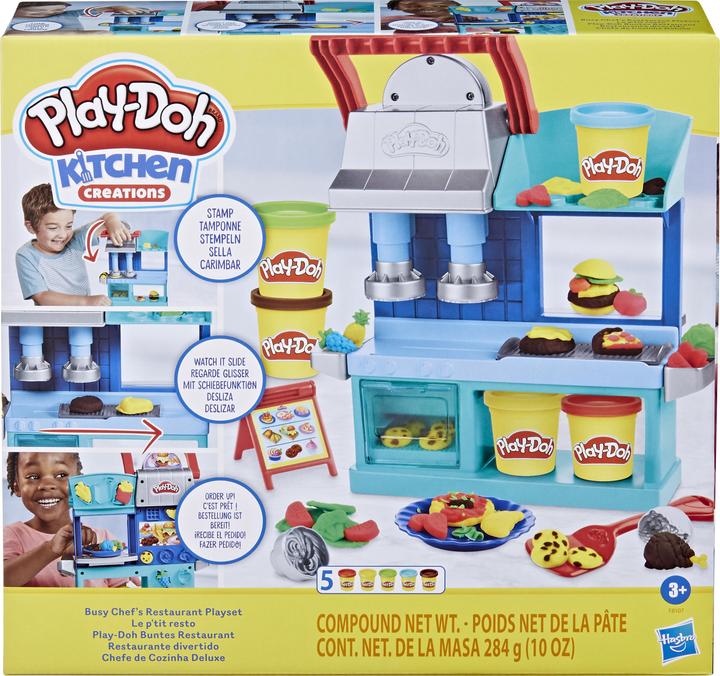 Produktbild Play-Doh Busy Chef's Restaurant Playset