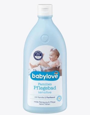 Produktbild dm babylove Pflegebad Familie sensitiv