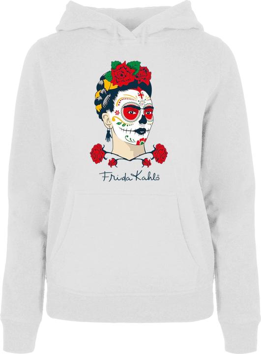 Immagine prodotto Merchcode Felpa con cappuccio da donna Frida Kahlo - Dia de los muertos - 112103 (S)