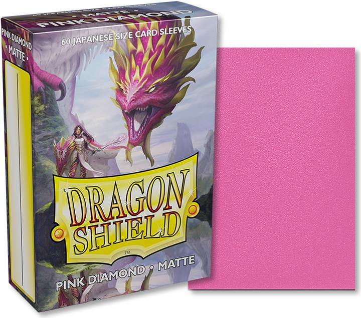 Produktbild Arcane Tinman ART11139 - Schutzhüllen für Karten in japanischer Grösse: Matt - Rosa (60 Stk)