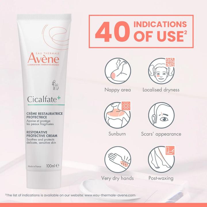 Actual product image Avène Cicalfate+ acute care cream (Body cream, 100 ml)