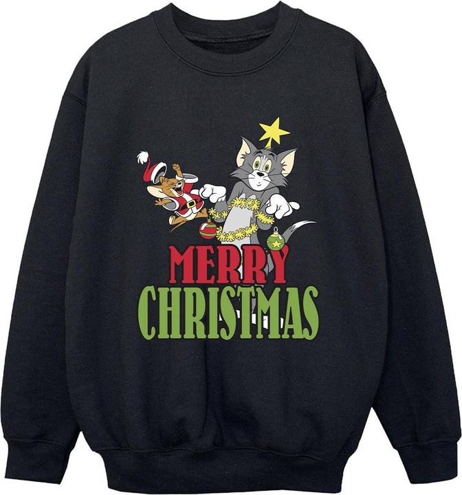 Image du produit Tom & Jerry - Sweat MERRY CHRISTMAS BAUBLES - Garçon (128)
