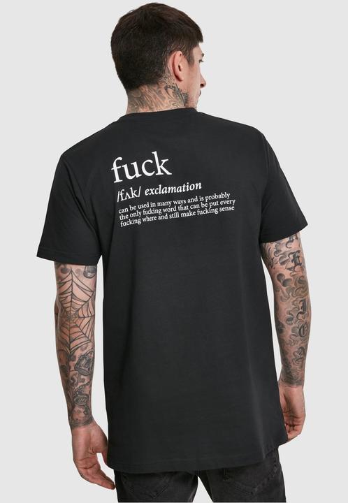 Actual product image Mister Tee FCK Tee - 7266 (5XL)