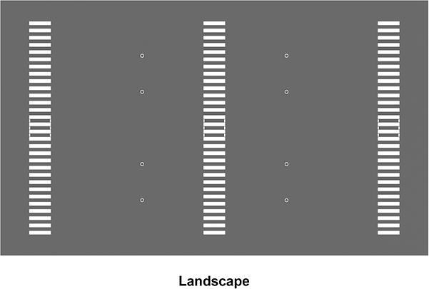 Produktbild Multibrackets Monitorrahmen Rückwand, 49"/1164 (49")