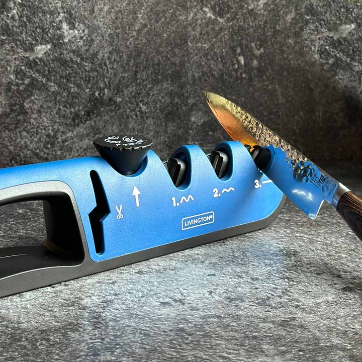 Actual product image Livington Knife sharpener