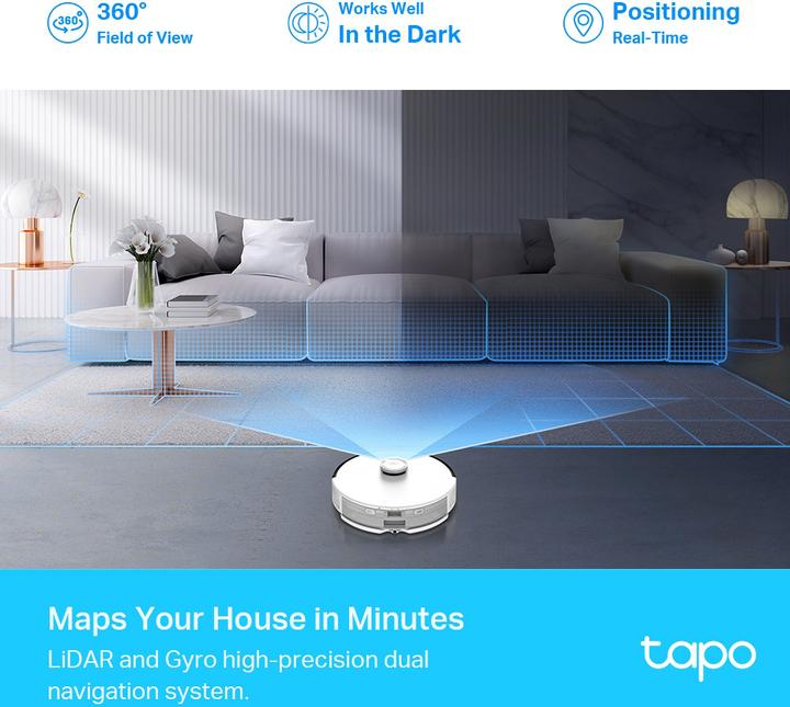 Actual product image TP-Link RV30 Plus (Vacuum mopping robot)