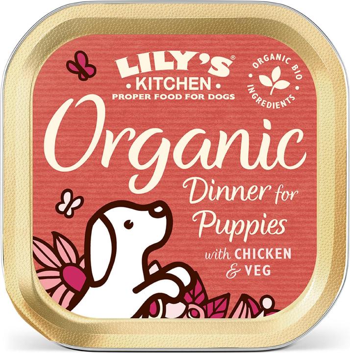 Lily's Kitchen Organic Dinner for Puppies (Junior, 11 Stk., 1650 g)