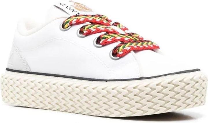Actual product image Lanvin Cotton Lace-Up Sneakers (35)