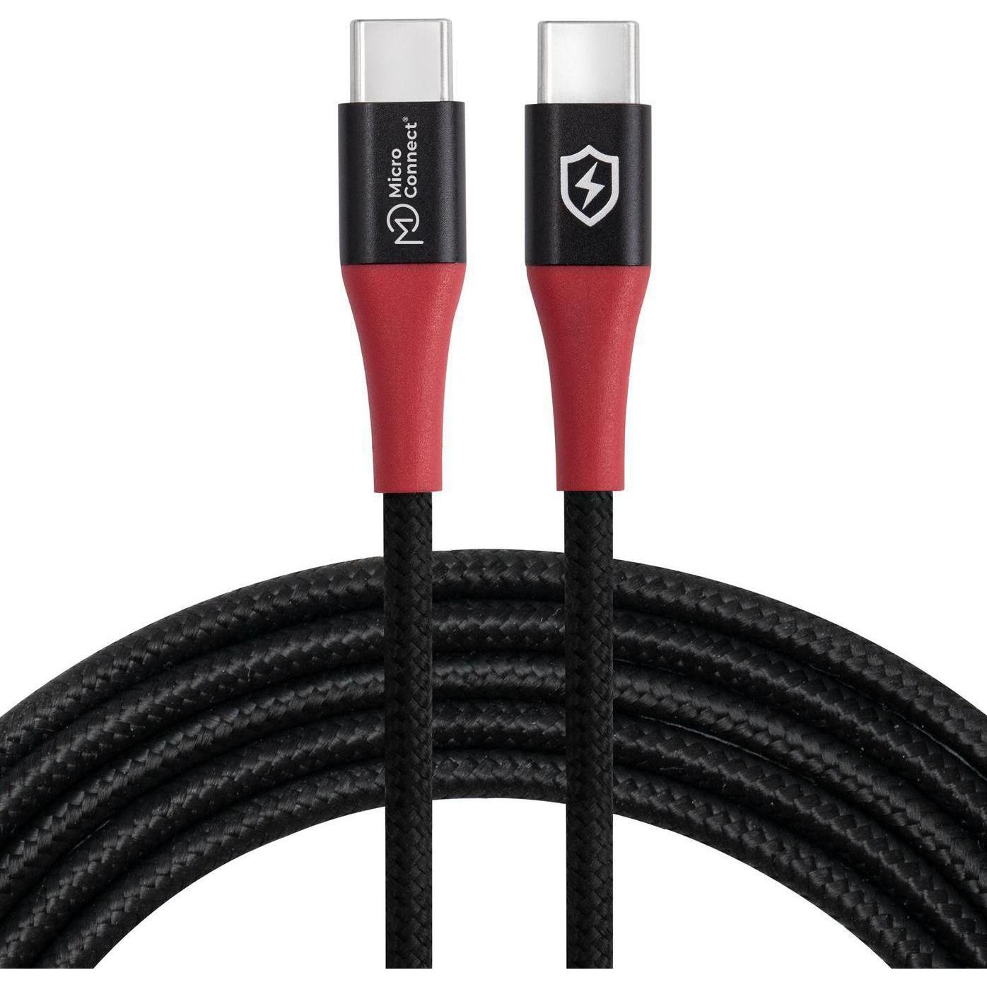 MicroConnect Safe Charge USB-C to C Data (1.50 m, USB 3.0), USB Kabel