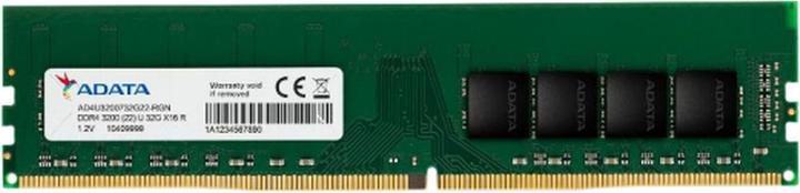Image du produit Adata Premier DDR4 RAM 16 Go, U-DIMM, 3200 MHz, PC/serveris, Registered No, ECC No, 2x8 Go (2 x 8GB, 3200 MHz, RAM DDR4, U-DIMM)