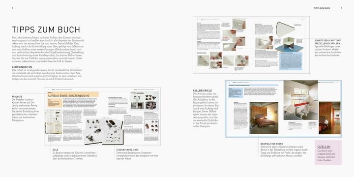 Actual product image Der Interior Design Kurs Grundlagen, Techniken und Übungen zur Innenarchitektur (German, Tomris Tangaz, 2022)