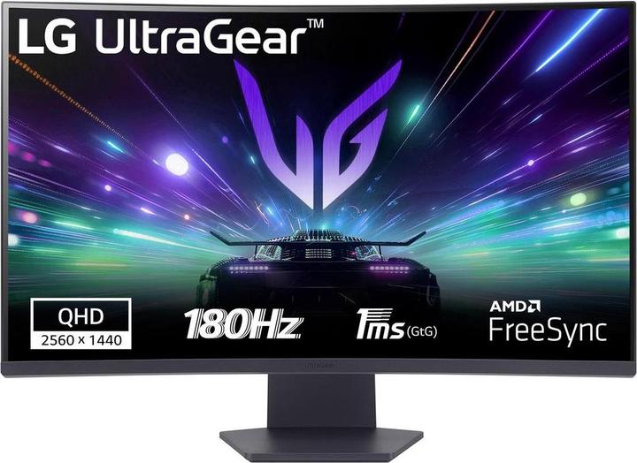 Produktbild LG UltraGear 32GS60QC-B (2560 x 1440 Pixel, 31.50")