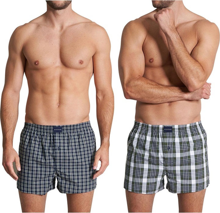Immagine prodotto Tom Tailor Web Boxer (L, Confezione da 2)