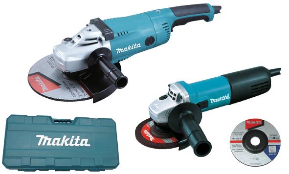 Actual product image Makita Set 2 angle grinder (230 mm)