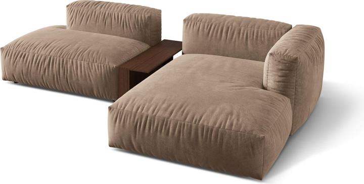 Image du produit Micadoni Canapé D'Angle Droit Modulaire, "Martina", 2 Places, 292x176x75 Fabriqué en Europe (Canapé modulaire, Canapé d'angle)