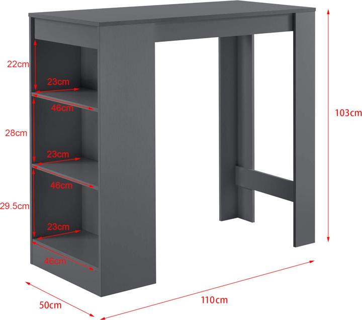 Image du produit En.Casa Kouvola (110 x 50 x 103 cm)