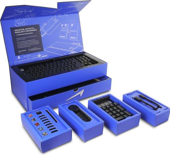 Produktbild Mountain Everest Max Gaming Tastatur - MX Brown, ANSI, US-Layout (US, Kabelgebunden)