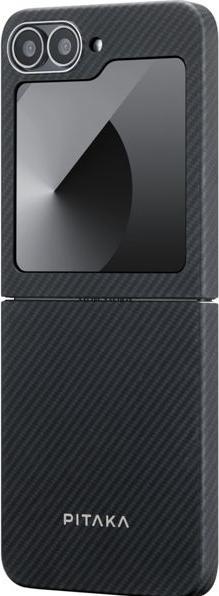 Image du produit Ipitaka MagEZ Case 5 for Samsung Galaxy Z Flip6 Black/Grey Twill (Samsung Galaxy Z Flip6)