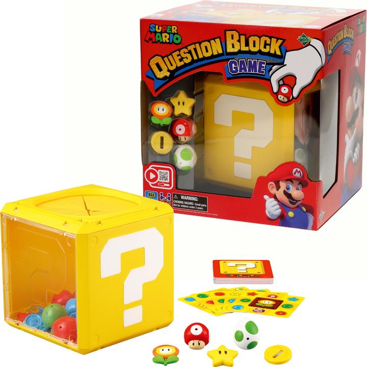 Produktbild Super Mario Question Block Game (Deutsch, Englisch, Französisch, Italienisch, Niederländisch, Portugiesisch, Russisch, Spanisch, 1 - 4 Spieler)